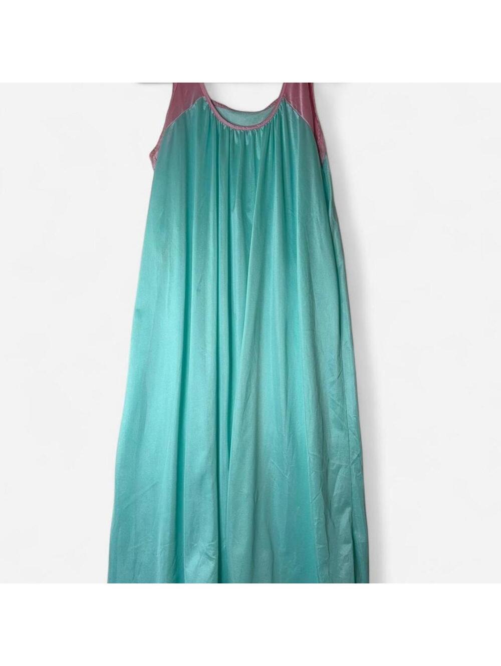Unbranded Women's Blue and Green Dress